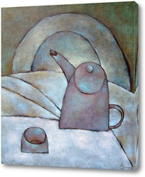   Картина Натюрморт с чайником