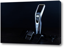   Постер Hair clipper black background.