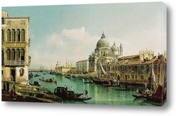    Большой канал и догана в Венеции