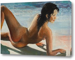    Девушка на берегу