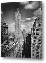    Банк в Манхэттен Билдинг,1930 