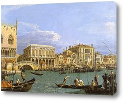   Постер Вид на Рива-дельи, Венеция