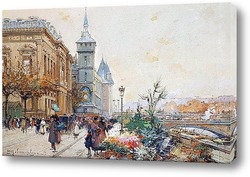    Цветочный рынок на Сене