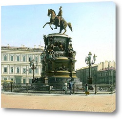    Санкт-Петербург. Николай I, Памятник на Исаакиевской площади