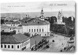    Вид с Пятницкой церкви 1890  –  1900 ,  Россия,  Владимирская область,  Владимир