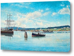    Сцена в гавани