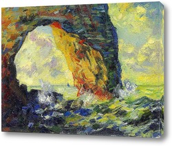    К. Моне Манпорт 1883 ( авторская копия)