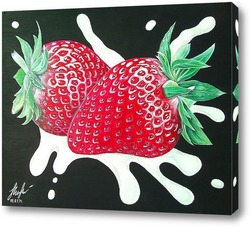  raspberry on white background