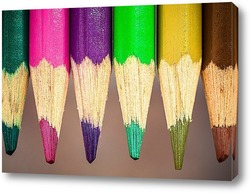   Постер цветные карандаши