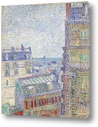   Картина Вид на Париж с номера Винсента на улице Лепик