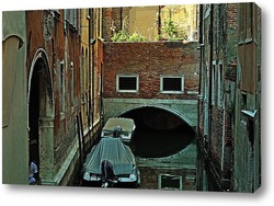  Мост вздохов в Венеции.