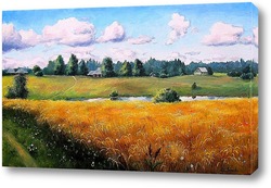   Постер Лето, рожь