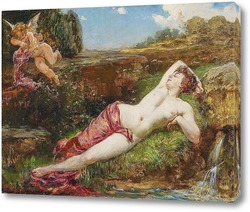   Картина Венера и Купидон