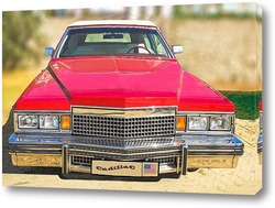   Постер Cadillac - автомобиль ретро
