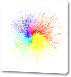   Постер Рождение белого цвета