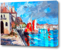   Картина Нарядное побережье
