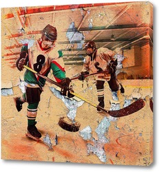   Постер Хоккеисты в игре