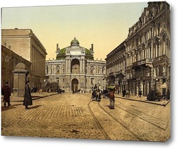  Одесский оперный театр 1896  –  1897 ,  Украина,  Одесская область,  Одесса