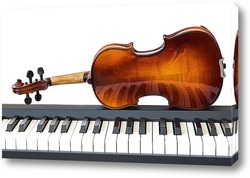    Клавиши и скрипка