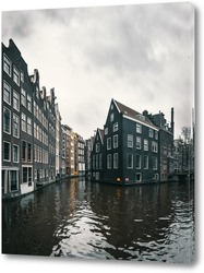   Постер Каналы Амстердама