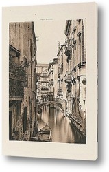   Постер Улицы и каналы в Венеции, 1890 - 1900