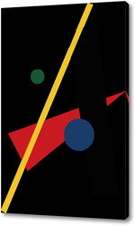    Буква "А" в стиле супрематизм