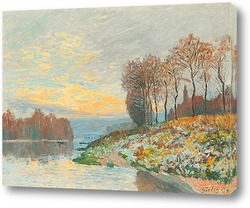  На берегу реки, 1896 г.