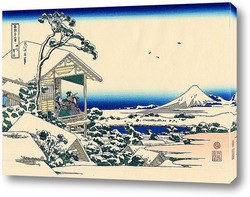   Постер Снежное утро на реке Коисикава