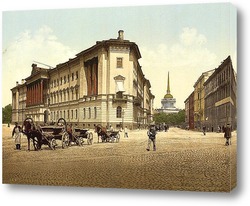   Адмиралтейство, Санкт-Петербург, Россия.1890-1900 гг