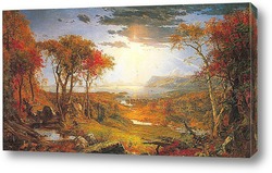    Осень — на реке Гудзон-1860 гг