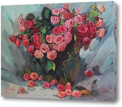  Картина "Натюриорт с розами"