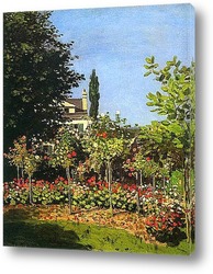    Сад в цвету в Сент-Адресс,1866г.