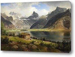  Долина Romsdalen, 1857