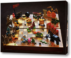   Постер Шахматная доска   