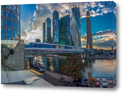   Постер Москва-Сити