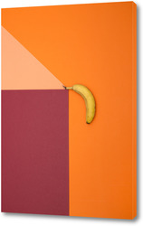    Геометрический натюрморт с бананом