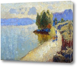   У озера, 1933