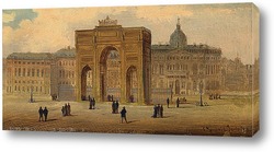    Триумфальная арка в 1874