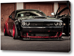   Постер Dodge Challenger SRT