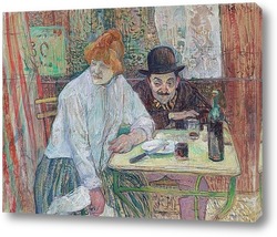    В кафе Ля Ми, 1891