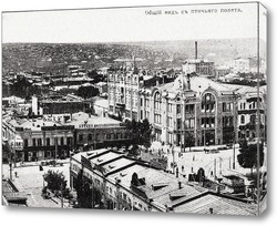   Постер Таганрогский проспект и Московская улица в деталях 1910  –  1917