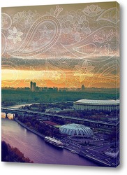    Москва на закате