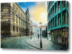   Постер Улицы Дрездена