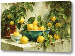    Натюрморт с лимонами