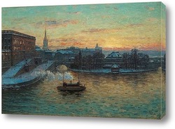    Королевский дворец в Стокгольме.