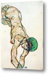    Обнаженная с зеленой шапочкой - 1914