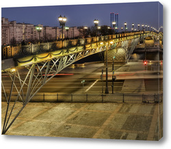    патриарший мост вечером