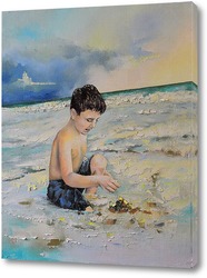   Постер Мальчик и океан