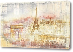    Панорама Парижа