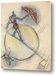   Постер Акробат на веревке  